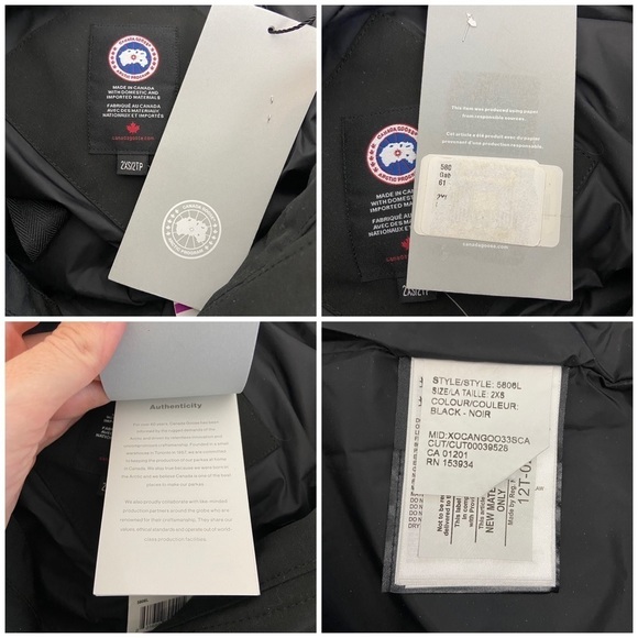 Canada Goose Gabriola Down Parka in Black Size XXS - Picture 12 of 16